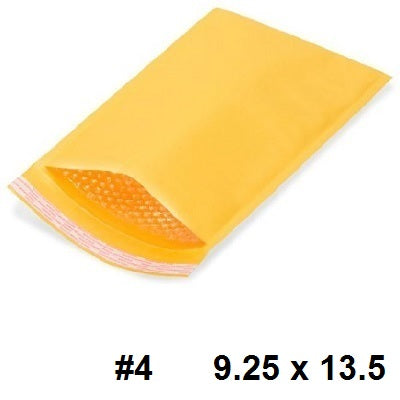 Paquet De 10 Enveloppes À Bulles Nº 4, 9,25 X 13,5 Po (00524)