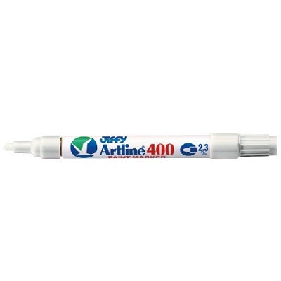Jiffy white paint marker