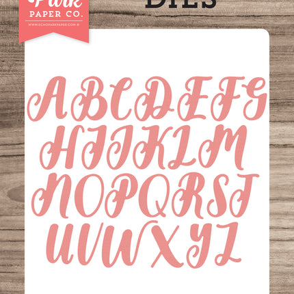 Brooklyn capital letter die 1 inch