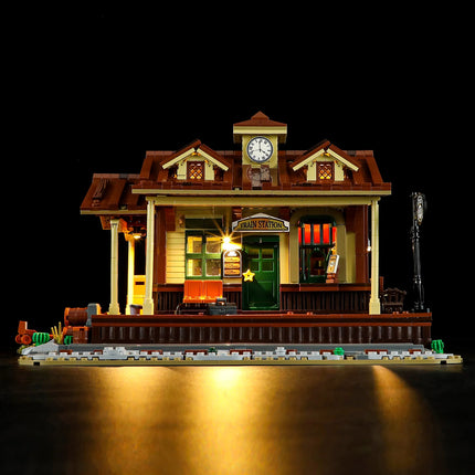 Lumibricks West Train Station 1974PCS