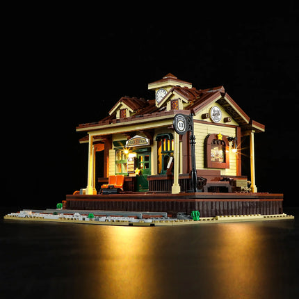 Lumibricks West Train Station 1974PCS