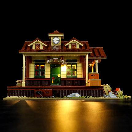 Lumibricks West Train Station 1974PCS