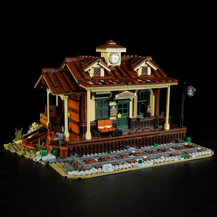 Lumibricks West Train Station 1974PCS