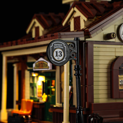 Lumibricks West Train Station 1974PCS