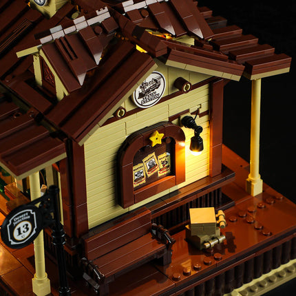 Lumibricks West Train Station 1974PCS