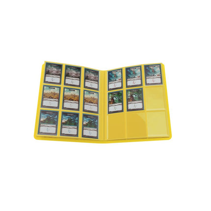 Classeur : Album à cartes, 18 pochettes, Jaune (ML)