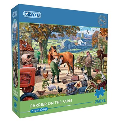 Puzzle - 250 XL pcs - Farrier on the Farm