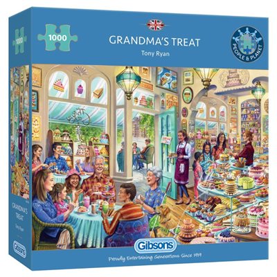 Jigsaw Puzzle - 1000 pieces - La Friandise de Mamie (FR)