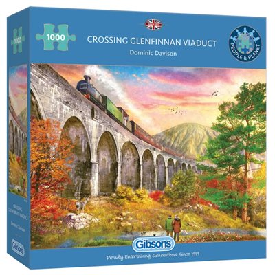 Jigsaw Puzzle - 1000 pieces - Crossing Glenfinnan Viaduct (EN)
