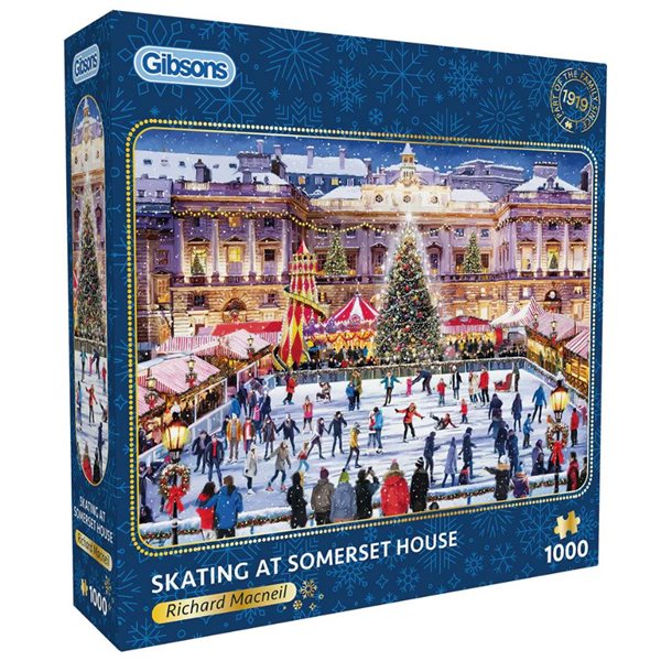Gibsons Puzzle - 1000 pcs - Skating at Somerset House