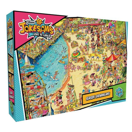 Puzzle - 1000 pcs - Jokesaws Collection: Seaside Shenanigans (EN)