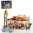 Lumibricks gas station 1608PCS