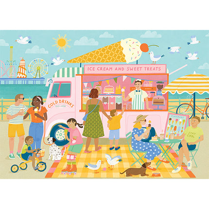 C-T Holiyay 1000pc, Sweet Summer, Hannah Riordan