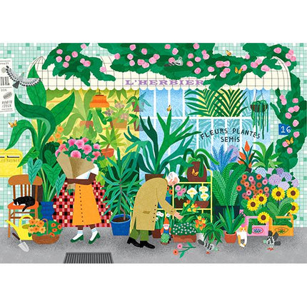 C-T Holiyay 1000pc, In Bloom, Carole Barraud