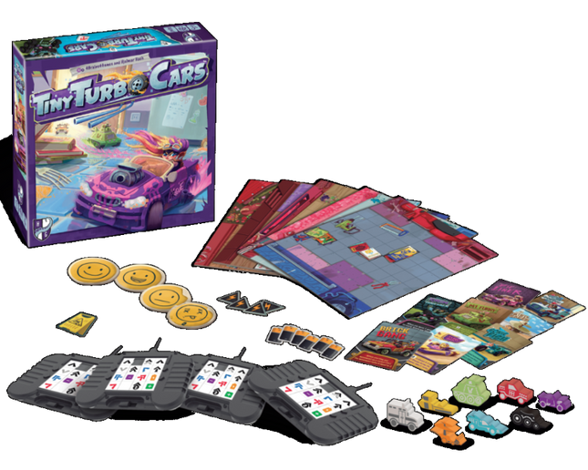 Tiny turbo cars jeu | 2-4j | 10+ | 40min