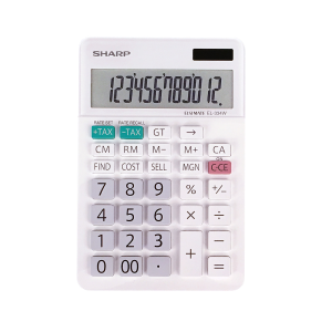 Calculatrice de bureau Sharp 12 chiffres EL334W