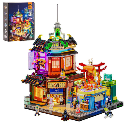 Lumibricks Japanese Izakaya 1980PCS
