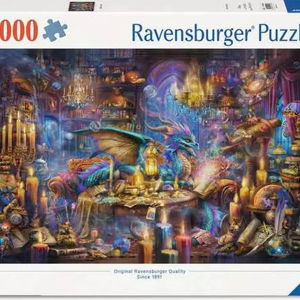 C-T Ravensburger 3000 pieces - Dragon's Library