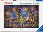 C-T Ravensburger 3000 pieces - Dragon's Library