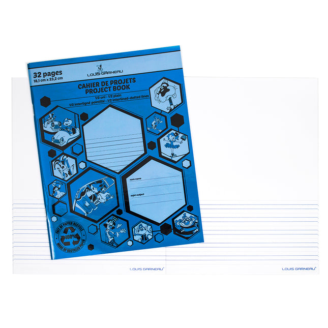 Small Geocan Project Notebook - blue