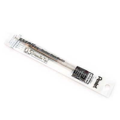 Recharge Pour Stylo À Bille Rétractable Energel, 0,5 Mm, Noir