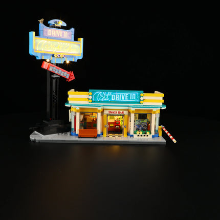 Lumibricks Night Glow Drive-in 1710PC