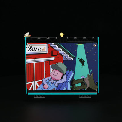 Lumibricks Night Glow Drive-in 1710PC
