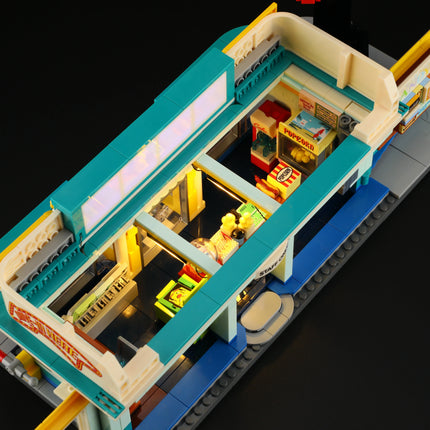 Lumibricks Night Glow Drive-in 1710PC