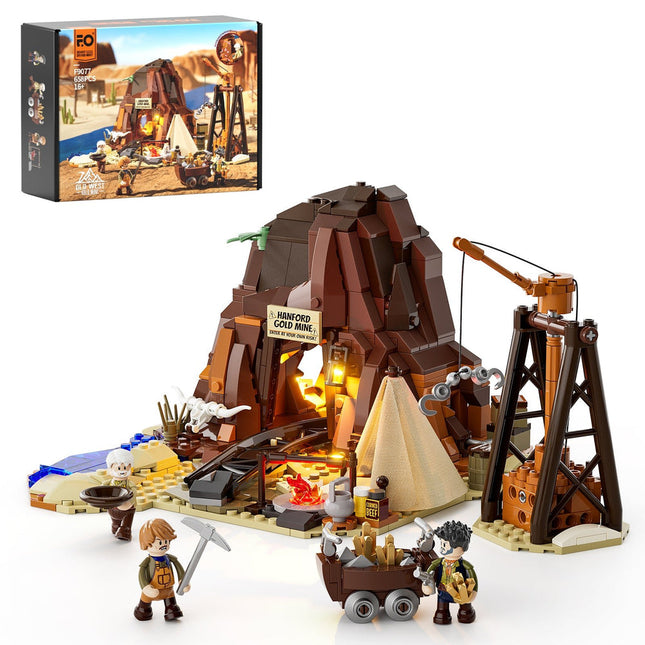 Lumibricks OLD WEST GOLD MINE 658PCS