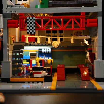 Lumibricks Street MOD Garage 1935PCS