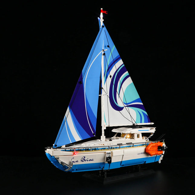 Lumibricks The Sailboat: La Brisa 1640PCS
