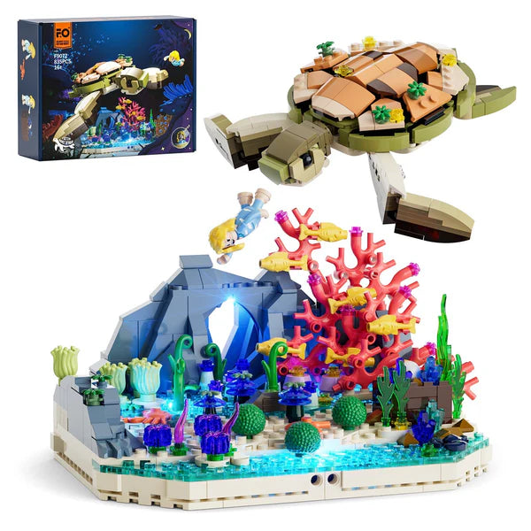 Lumibricks Turtle Reef Dream 835 PCS