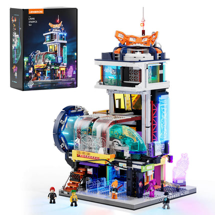 Lumibricks Floating Train Station 2760PCS