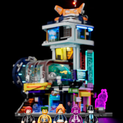 Lumibricks Floating Train Station 2760PCS