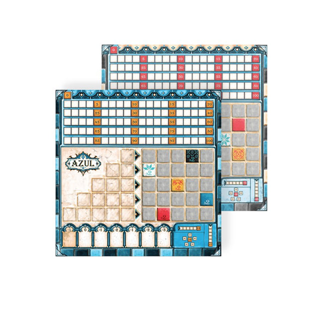 Azul ext mosaique eclatante