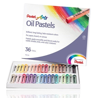 36 oil pastels