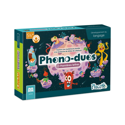 Phono-duos : Premières lettres