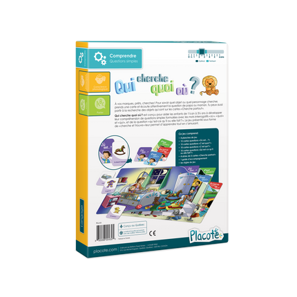 Who is looking for what where?