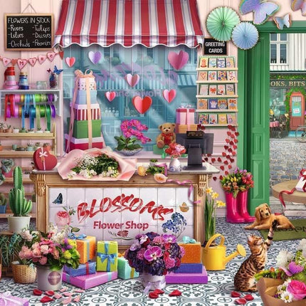 C-T 1000 Ravensburger Blossoms Flower Shop