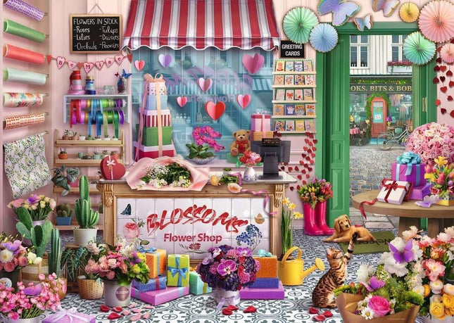 C-T 1000 Ravensburger Blossoms Flower Shop