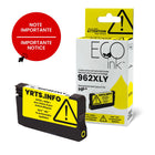 HP No.962XL 3JA02AN Reman Yellow EcoInk YRTS
