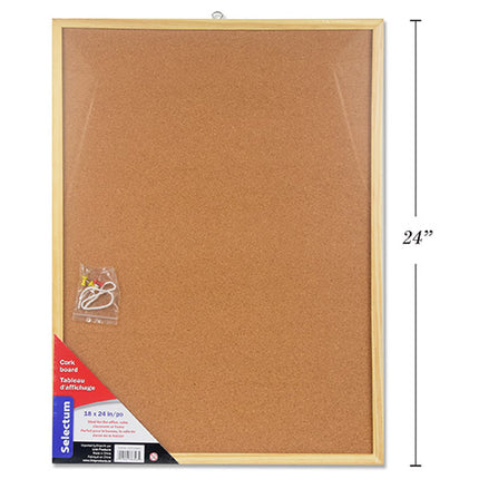 Tableau d'affichage liège 18poX24po Selectum