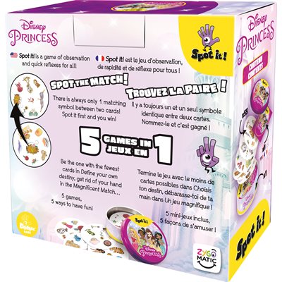 Spot It! - Disney Princess - Box