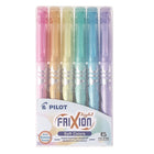 Frixxion Chisel Highlighter Pastel Assorted 6/Pack