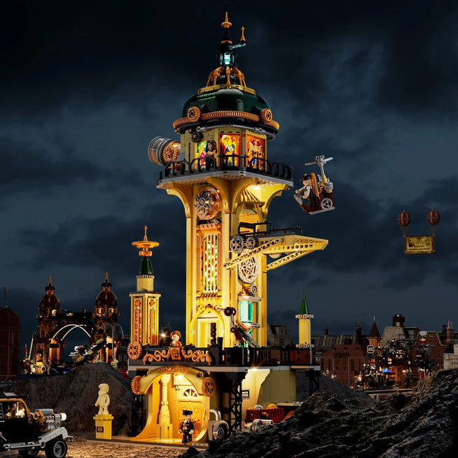 Lumibricks Steampunk Watch Tower 2744PCS