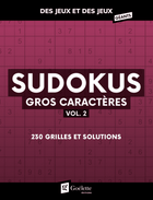 Des jeux et des jeux gros caractères – Sudokus vol. 2