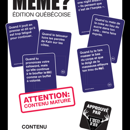 What Do You Meme? : Ext. 18+ - Éd. Québécoise - FR