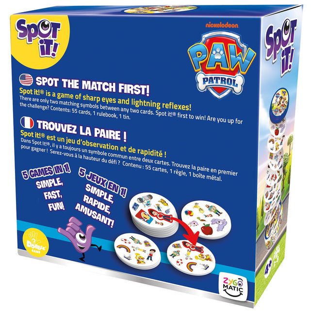 Spot It! - Paw Patrol - ACA Rebranding (Box-Eco) (ML)