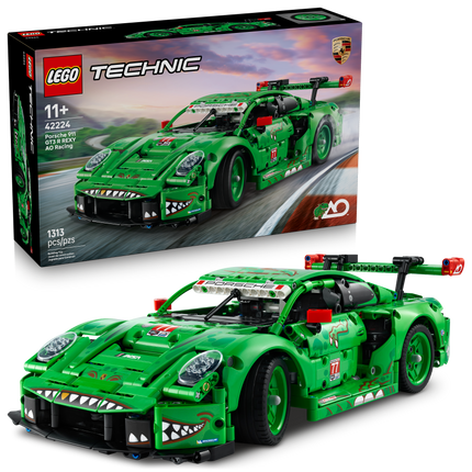 Lego Technic 42224 Porsche 911 GT3 R REXY AO Racing Car