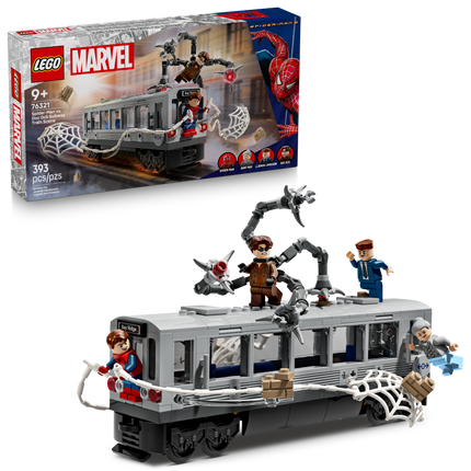 Lego Marvel 76321 La scène du métro avec Spider-Man et Doc Ock